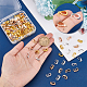 PH PandaHall 150pcs Pendant Pinch Bails Pinch Clip Bail Clasp Alloy Peg Bails Dangle Bead Pendant Connector for Necklace Dangle Charm Pendant Jewelry DIY Craft Making FIND-PH0006-77-3