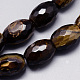 Natürlichen Tigerauge Perlen Stränge G-Q948-59B-1