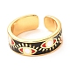 Золотые кольца-каффы от сглаза для женщин KK-G404-07-2