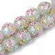 Chapelets de perles vernissées manuelles LAMP-N021-014-1
