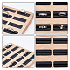 20-Slot Wood Ring Display Tray Stands RDIS-WH0033-24-3