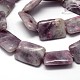 Natural Lilac Jade Beads Strands G-L299-01-2