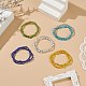 Ensembles de bracelets en perles de rocaille de verre BJEW-JB09075-7