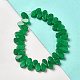 Brins de perles de jade malaisien naturel G-B064-B57-2