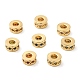 Rack Plating Brass Cubic Zirconia Beads KK-K349-09G-1