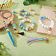 Kit de fabrication de bracelet porte-clés bricolage DIY-TA0004-21-8