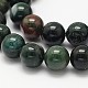 Chapelets de perles en pierre de sang naturelle G-N0166-04-6mm-3