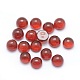 Natural Carnelian Cabochons G-P393-R03-4mm-1