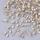 Semillas de vidrio perlas grandes colgantes envueltos en alambre X-FIND-S306-14H-1