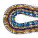 13 fili 13 fili di perle di vetro placcato stile GLAA-TA0001-81-1