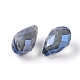 Eletroplated Glass Beads X-EGLA-R013-13x8mm-M-2