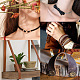 Gorgecraft Lederband 3/4 Zoll breit 78 Zoll lang Schmuck Handwerk geflochtene Lederschnur für Handwerk Werkzeugwerkstatt Handarbeit DIY-WH0167-34E-7