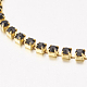 Cadenas de strass Diamante de imitación de bronce CHC-S6-08C-1-2