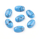 Synthetic Blue Turquoise Cabochons G-F528-29-4x6mm-1