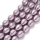 Chapelets de perles en coquille électrolytique BSHE-O019-02E-1