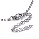 304 Stainless Steel Pendant Necklaces NJEW-F264-16P-4