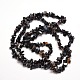Brins de perles d'onyx noir naturel teints et chauffés G-M205-43-2
