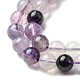Chapelets de perles en fluorite naturel G-E598-02B-3