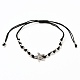 Adjustable Nylon Thread Braided Bead Bracelets Sets BJEW-JB05590-4