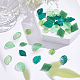 SUNNYCLUE 1 Box 80Pcs Leaves Charm Leaf Charms Bulk Glass Plant Bead Charm Green Leaf Charms for Jewelry Making Charm Spring Summer DIY Necklace Bracelets Earrings Keychain Supplies Adult Women Craft GLAA-SC0001-66-4
