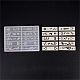 Stampi in silicone pendenti X-DIY-E010-04-1