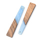 Colgantes de resina y madera de nogal RESI-S389-043A-3