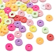 1500 Stück 10 Farben helle Farben umweltfreundliche handgefertigte Fimo-Perlen CLAY-YW0001-37A-4