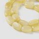 Topaz natural jade perlas hebras G-I231-08-3