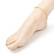 Bracelets de cheville en laiton AJEW-AN00298-5