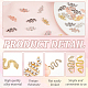OLYCRAFT 32Pcs 8Style 3D Snake Nail Charms with Rhinestones Alloy Snake Charms for Nails Gold Silver Pink Yellow Rhinestones Flat Back Nail Jewelry Accessories for Women DIY Crafts Nail Art Decoration FIND-OC0002-21-4