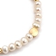Bracciali di perle coltivate d'acqua dolce naturali coltivate BJEW-JB05386-04-2