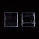 Transparent Plastic Ring Viewer Magnifier Boxes CON-K007-02A-2