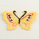 Bordado diy accesorios de vestuario de tela mariposa pegatinas parche ropa scrapbook informatizado AJEW-Q086-M-3