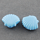 Thème du monde marin perles acryliques opaques SACR-R746-12-2