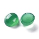 Natürliche grüne Onyx-Achat-Cabochons G-H231-09A-3