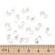 Silver Color Plated Iron Bead Tips X-E038-S-4