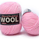 Полиэфирная и шерстяная пряжа для шапки-свитера YCOR-PW0001-003A-15-1