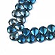 Electroplate Glass Beads Strand EGLA-S188-27-C01-3