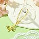 Alloy Butterfly Cup Pendant Decorations HJEW-JM01786-2