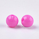 Perles plastiques opaques KY-T005-6mm-617-2