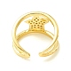 Прозрачное кольцо-манжета со звездой из кубического циркония для женщин ZIRC-P096-13G-3