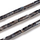 Натуральные нити бус из ларвикита X-G-F247-23-1