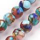 Chapelets de perles en pierre de Shoushan synthétique G-N0311-01-10mm-2
