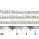 Fili di perle di vertro placcato EGLA-P055-01B-FR01-5