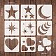 Modelli di stencil per dipingere disegni in plastica&nbsp;DIY-WH0172-664-2