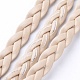 Braided Imitation Leather Cords X-LC-S002-5mm-12-2