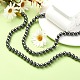 Non-Magnetic Synthetic Hematite Beads Strands G-H1624-8mm-2-4