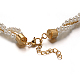 Ensembles de bijoux de perles acrylique 304 en acier inoxydable X-SJEW-L414-02-4