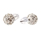 Crystal Rhinestone Ball Stud Earrings for Women EJEW-JE04751-4