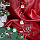 Sunnyclue Bausatz zum Selbermachen von Weihnachtsanhänger-Broschen DIY-SC0019-53-5